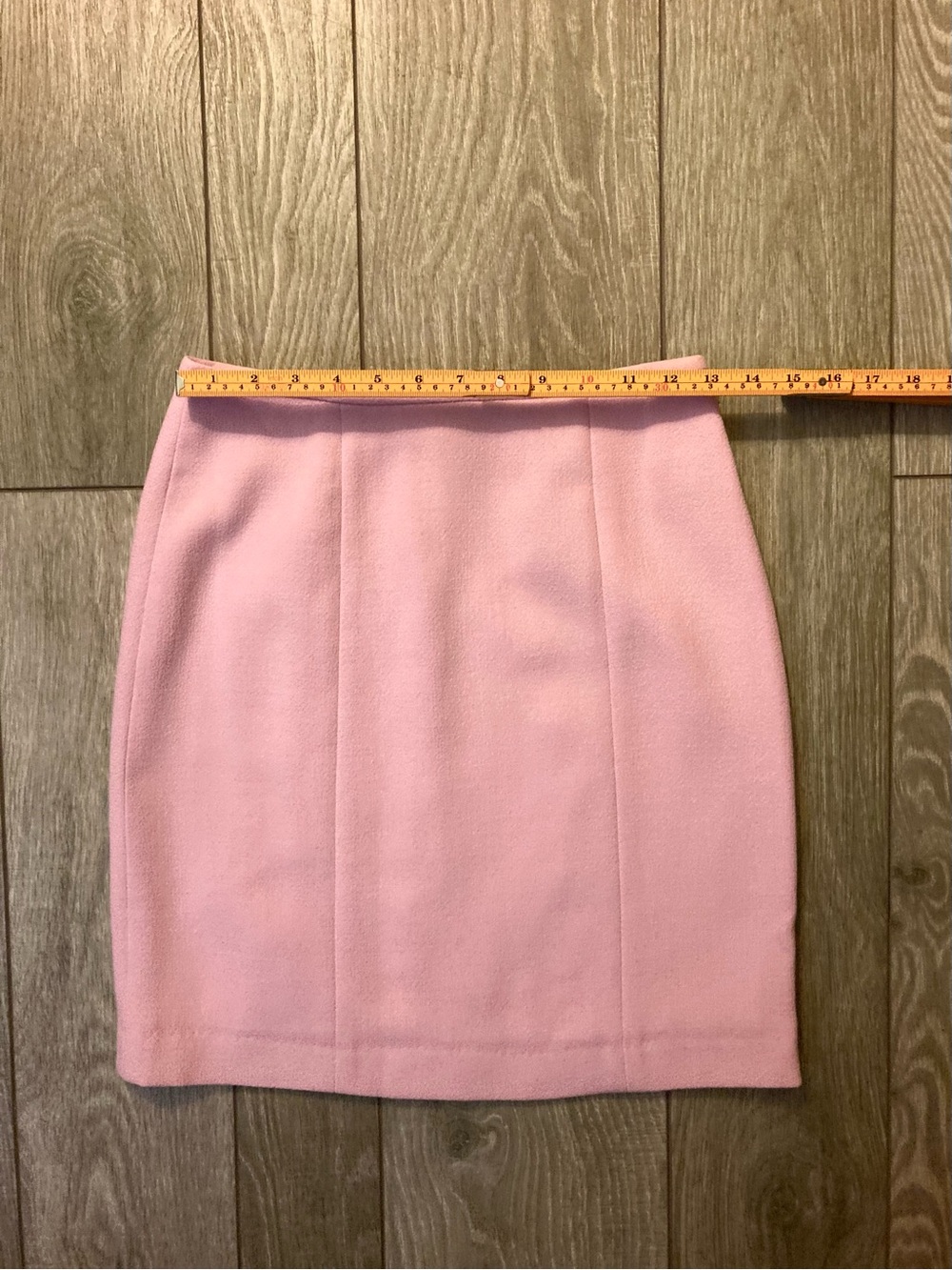 Tahari Pink Double-Breasted Wool Blazer and Skirt Set - Picture 6 of 10